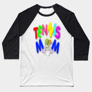 Tennis Mom Baseball T-Shirt